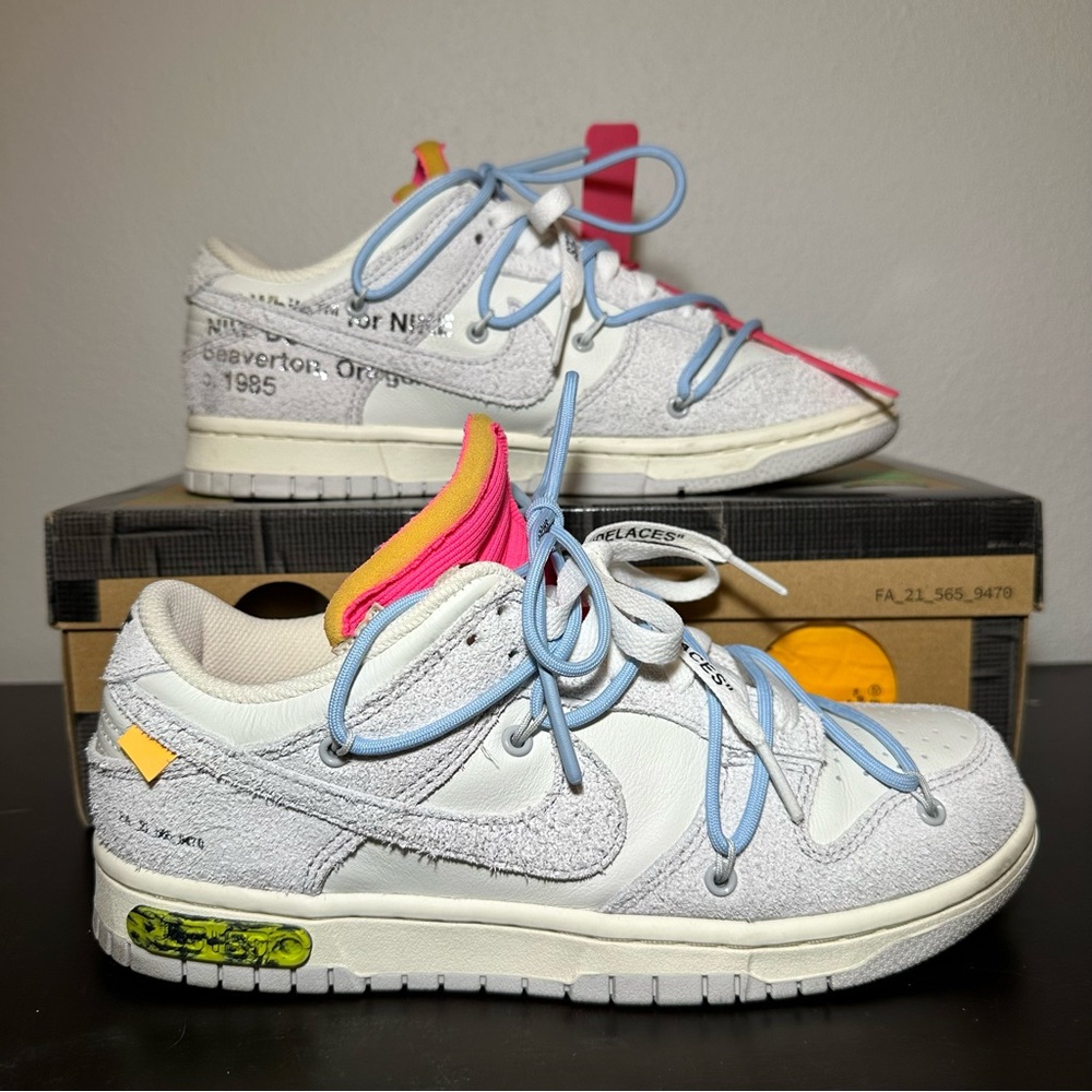 Nike OFF-WHITE x Dunk Low The 50 NO.38 DJ0950-113
